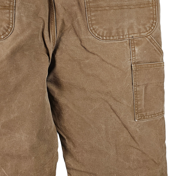 Carhartt Men's brown pants canvas work carpenter 38 x 30 staining - Picture 9 of 13